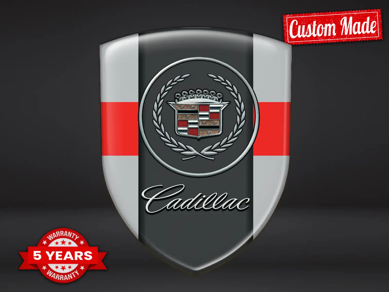 Cadillac Emblemas Auto Elegantes Máximo Deporte Duradero ST